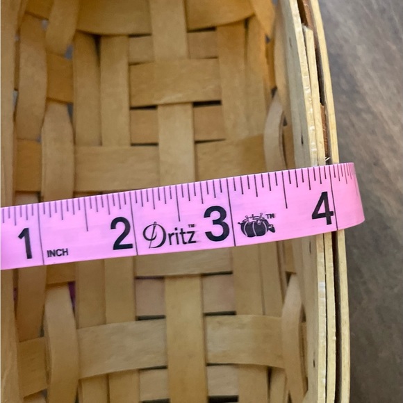 Longaberger Lavender Basket, Protector, and Liner - Picture 5 of 6